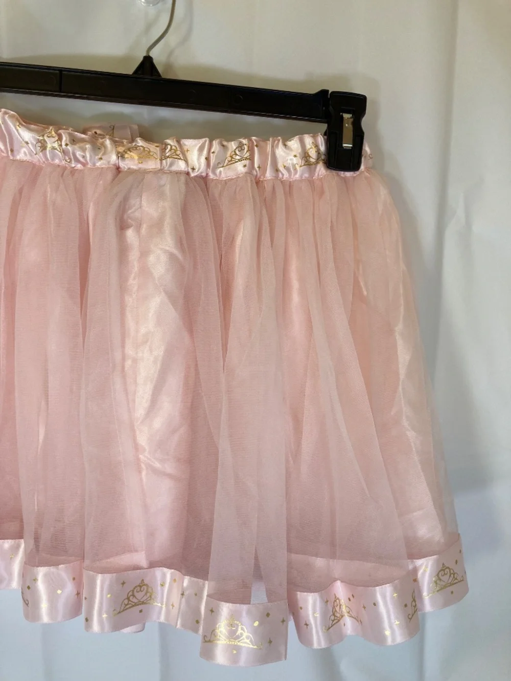 Disney Bibbity Bobbity Boutique Skirt YOUTH Sz L Pink New With Tags